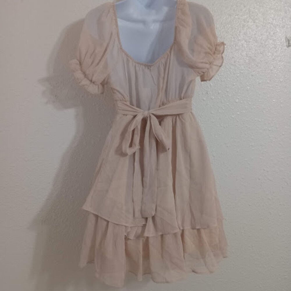 Love Tree - 2 Tier Rufful Mini Dress - Picture 13 of 13